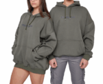 Signature Hoodie in Olive Green - Image 