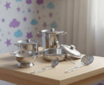 Stainless Steel Cookware Set - Image 