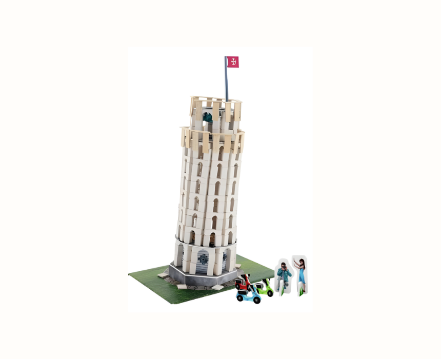 340 Brick Trick Tower of Pisa - Image 1