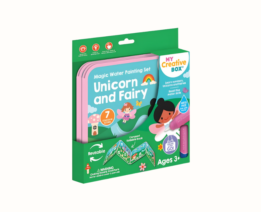 355 Unicorn and Fairy Water Painting Set - Image 1
