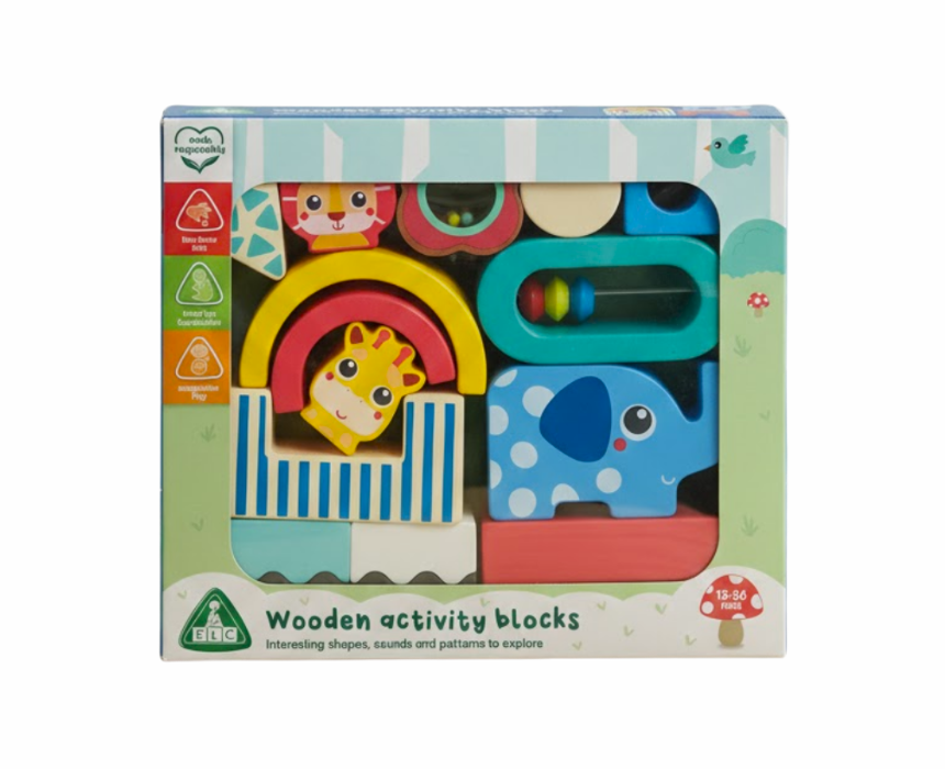 377 Wooden Activity Blocks - Image 1