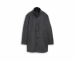 Tom Tailor 2-in-1 Woollen Coat with Detachable Inner Grey Coat - Image 