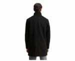 Tom Tailor 2-in-1 Woollen Coat with Detachable Inner Black Coat - Image 