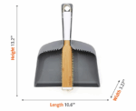 Full Circle FC14604W Dustpan and Brush Set - Image 