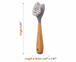 Full Circle Tenacious C Cast Iron Brush and Sc, - Image 