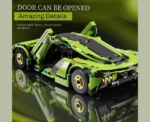 Green Bricks Racing Car - Image 