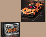 Orange Bricks Racing Car - Image 