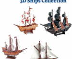 3D Puzzle - The Black Pearl - Image 