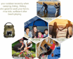 Portable Solar Shower Bag - Image 