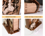 The Princess Tales Story Book Lamp 3D Wooden Puzzle With Lights - Image 
