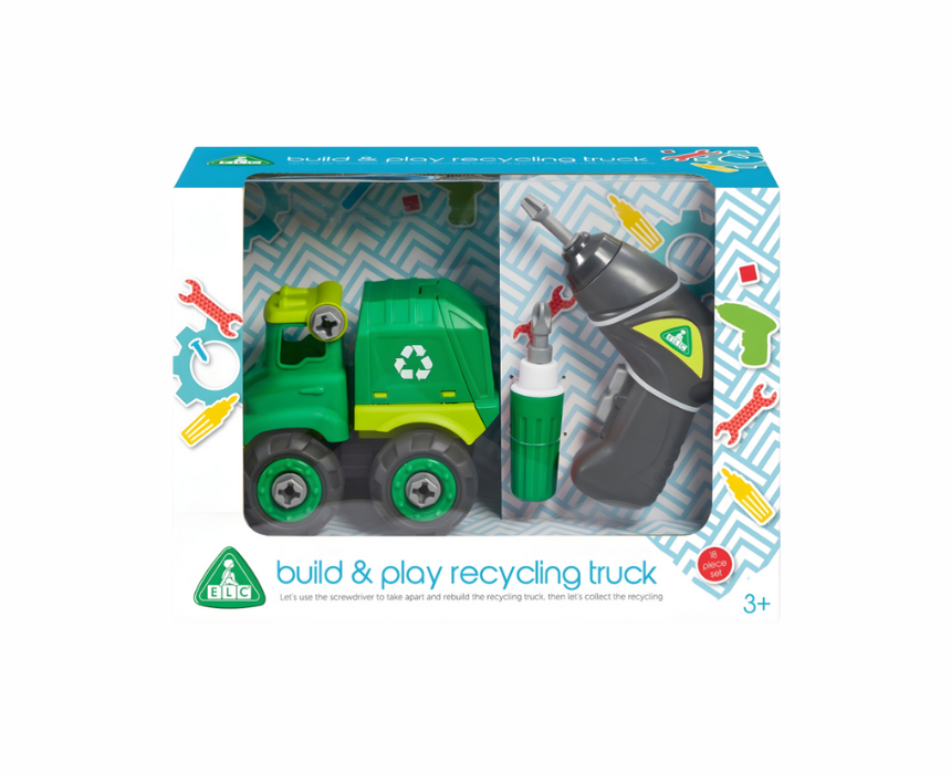 42 Build and Play Recycling Truck - Image 1