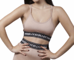 Sports Bra SB2 in Salmon Pink - Image 