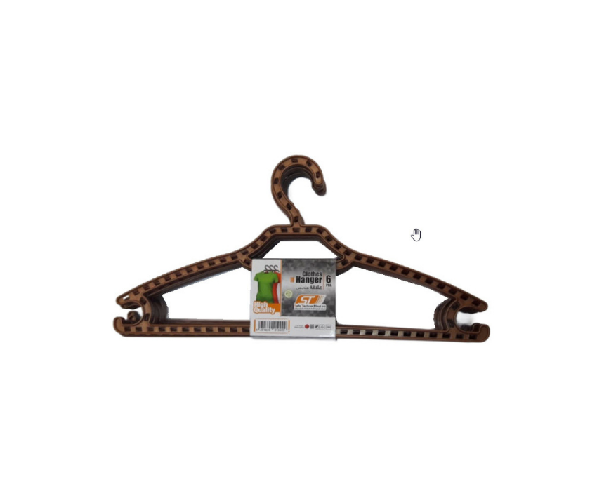 43 ST Clothes Hanger in Bronze - Image 1