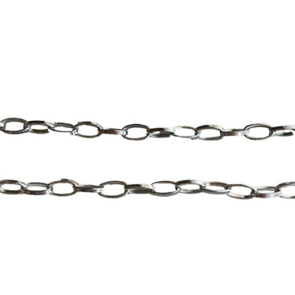 Silver stainless chain