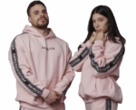 Oversized Fit Hoodie in Pink - Image 