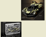 Olive Bricks Racing Car - Image 