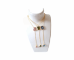 Zirconia Gold Plated Necklace - Image 