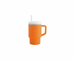 Infantino - My 1st Tumbler Silicone Cup with Straw and Handle - Image 