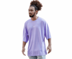 Living Young Tee in Purple - Image 