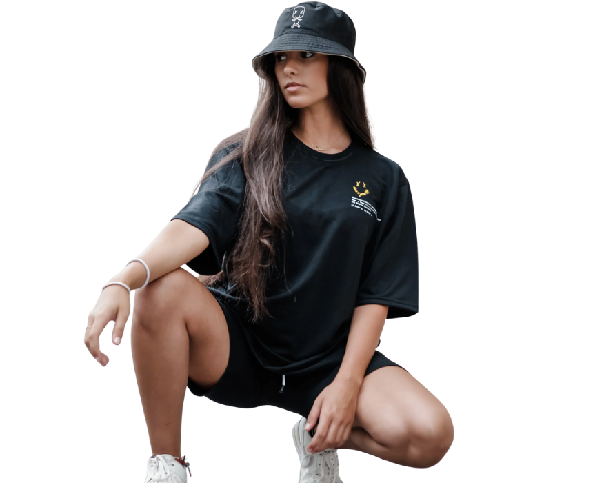 57 Hagt Tee in Black - Image 1
