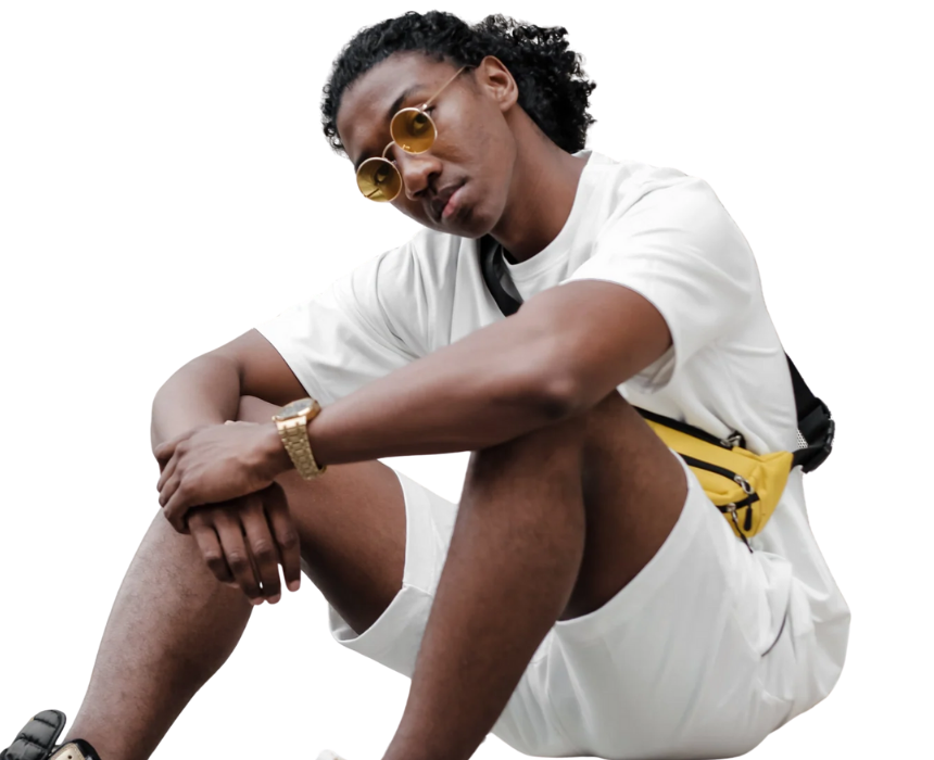 59 Hagt Tee in Off White - Image 1