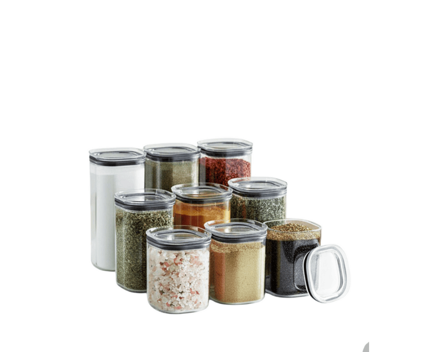 6 Spices Jar - Set of 9 - Image 1