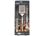 Joseph Joseph GrillOut 3-Piece Stainless Steel BBQ Tool Set - Image 