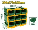 JADEVER 9‑Piece Modular Storage Bin Set - Image 