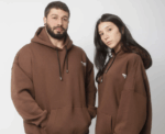 Classic Hoodie in Brown - Image 