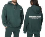 Classic Hoodie in Dark Teal Green - Image 