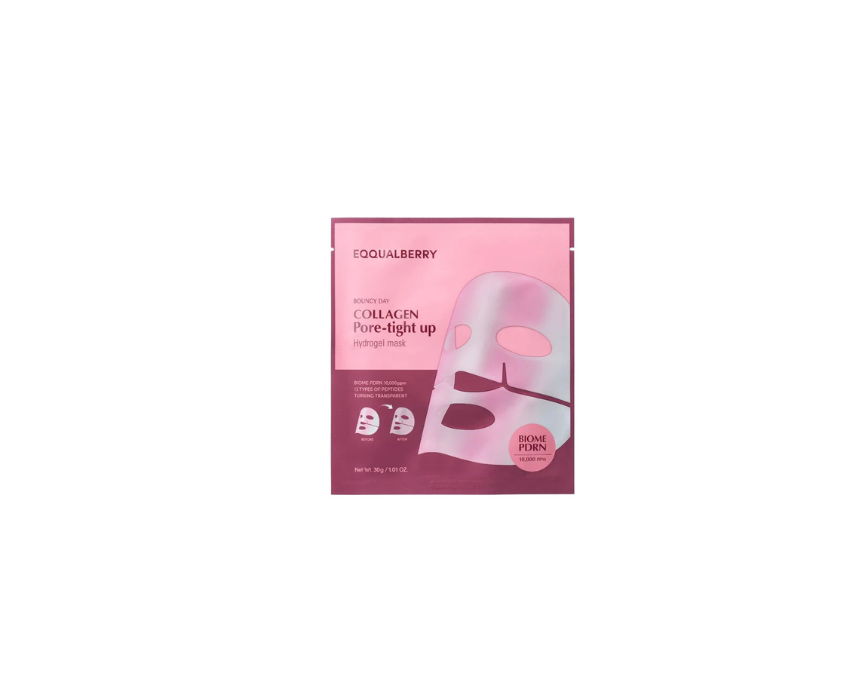 9 Collagen Pore-Tight Up Hydrogel Mask - Pack of 4 masks - Image 1