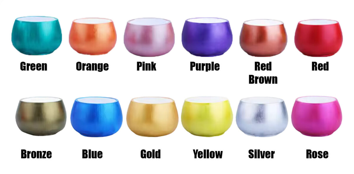 Bloom Pedestal Vase - Concrete / Metallic Colors / Rose