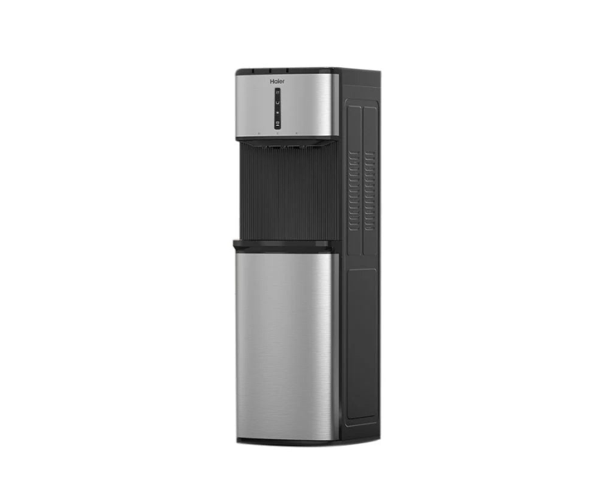Bottom Loading Water Dispenser in Black and Silver Bottom Loading Water Dispenser in Black and Silver - Image 1