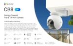 Ezviz CB8 2k Smart Home Battery Camera - Image 