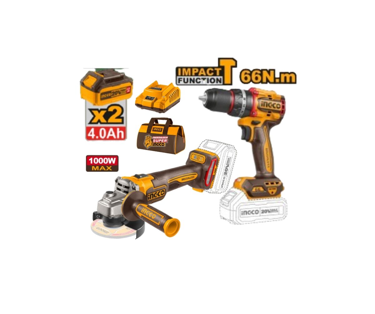 Industrial Polisher & 66N·m Impact Wrench - Image 1
