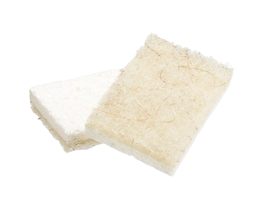 Coconut Scrubber Sponges Set of 2 Coconut Scrubber Sponges Set of 2 - Image 1