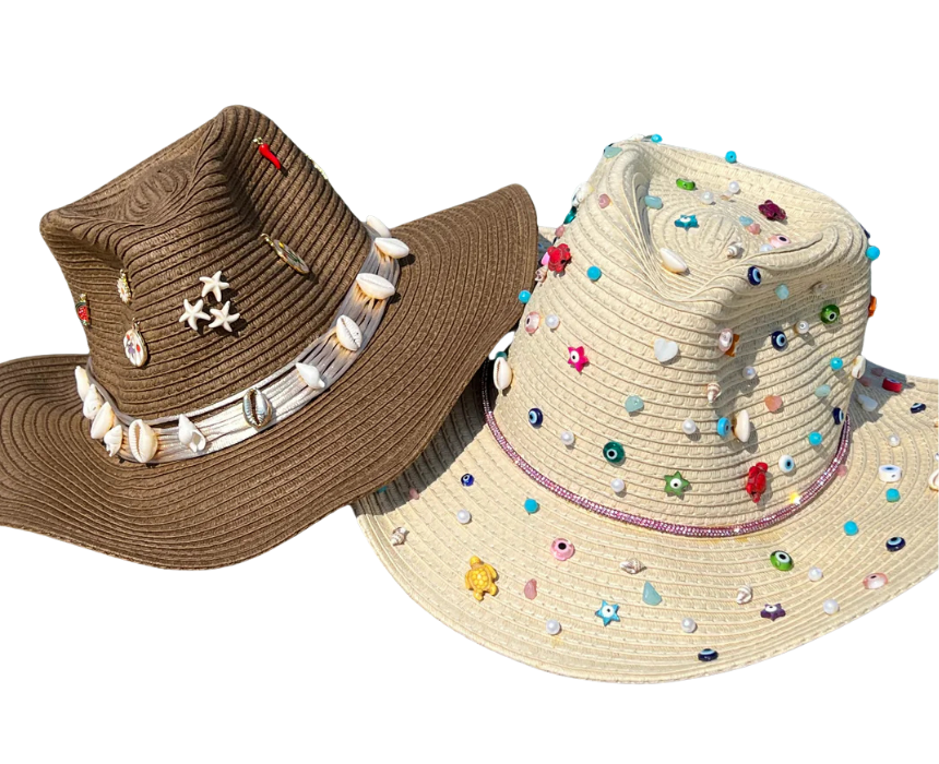 Customised Beach Hat - Image 1