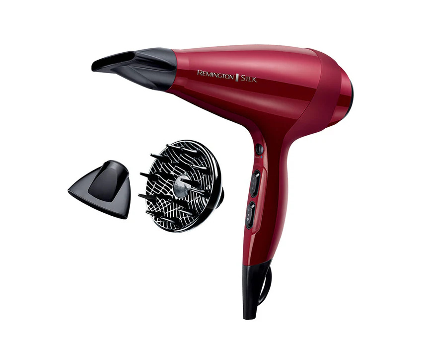 Hair Dryer in Red Hair Dryer in Red - Image 1