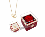Eternal Rose and Necklace Box - Image 