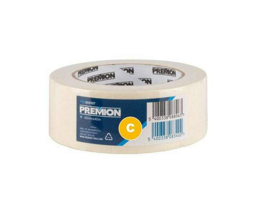 Masking Tape 40mmx40m White Masking Tape 40mmx40m White - Image 1