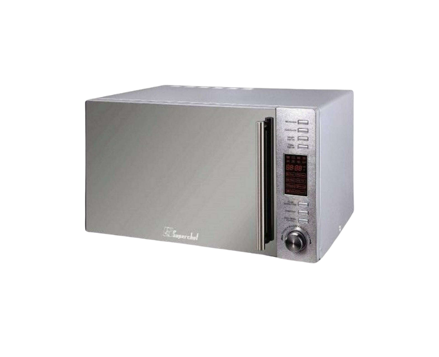 Microwave 30L With Grill Silver Microwave 30L With Grill Silver - Image 1