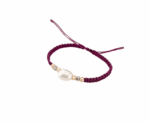 Pearl Braided Bracelet - Image 