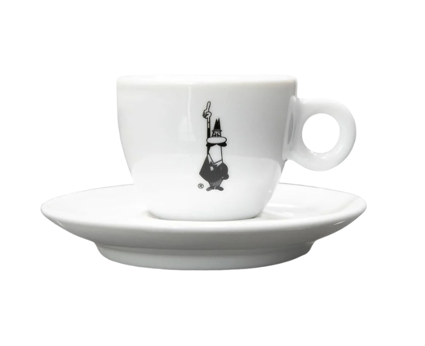 Single Coffee Cup 60ml in White Single Coffee Cup 60ml in White - Image 1