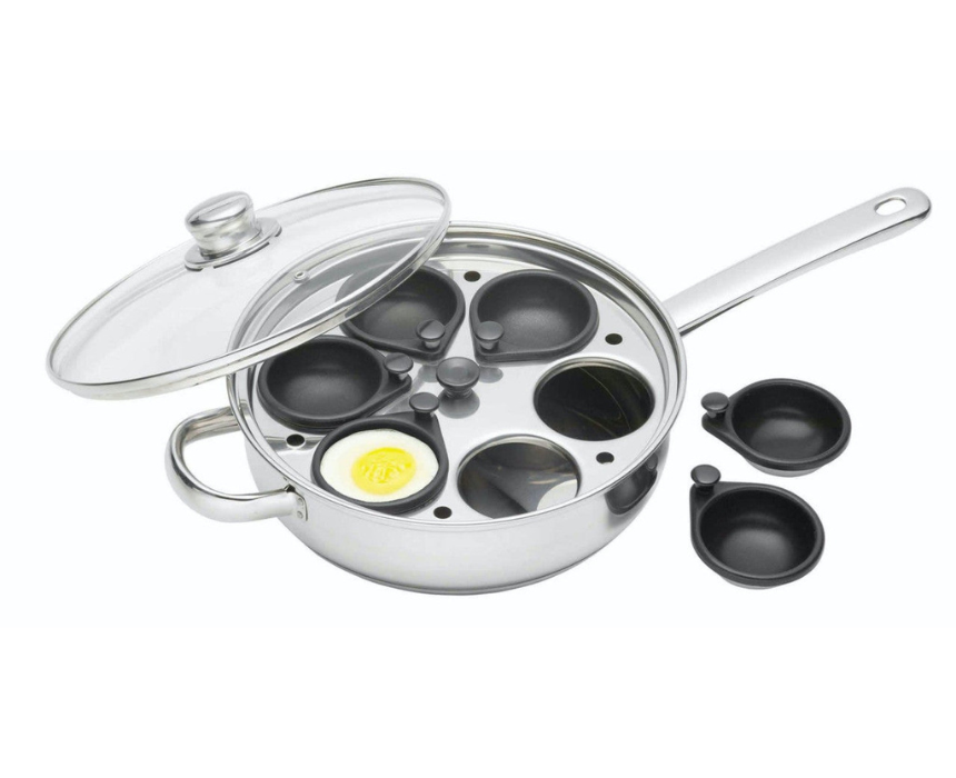 Stainless Steel Egg Poacher 28cm Stainless Steel Egg Poacher 28cm - Image 1