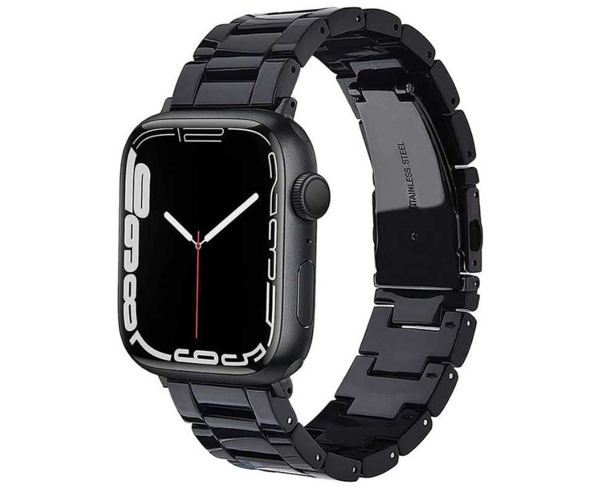 Untitled design Watch Band Marble 42 44 45 49Mm Black Gnmrblwbbk - Image 1