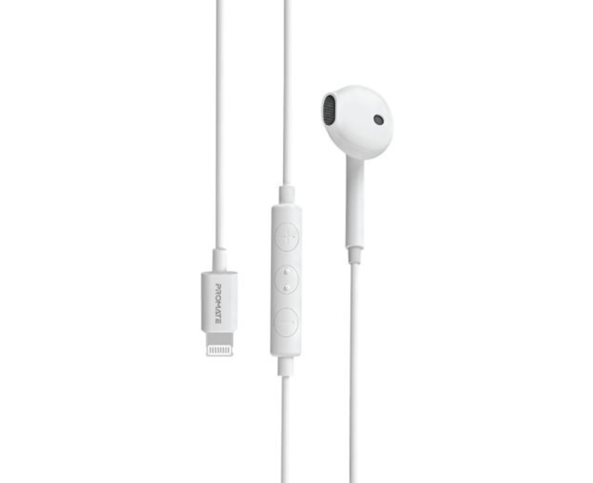 Untitled design Wired Earphone Single With Microphone Lightning Port White Gearpod Lt White - Image 1