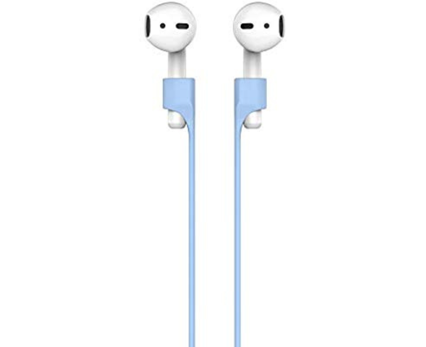 Untitled design Sporty Magnetic Neckband Holder For Airpods Blue Airstrap Blue - Image 1