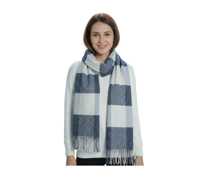 Untitled design (12) Multicolored Warm stylish Scarf - Image 1