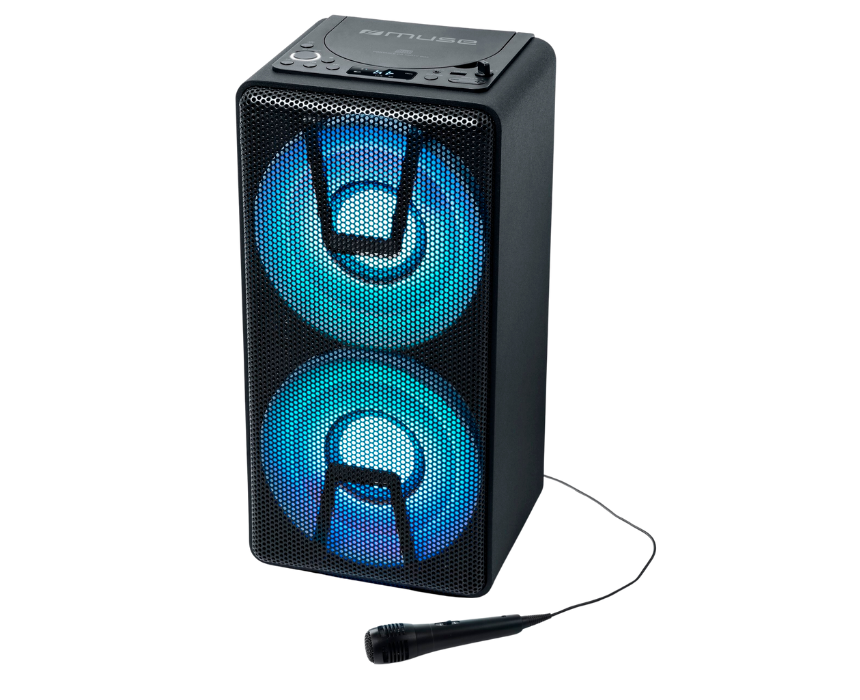 Untitled design Wireless Speaker Bt With Cd And Battery Blacparty Boc M 1820 Dj - Image 1