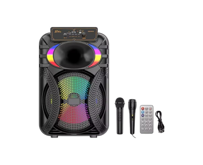 Untitled design SING E ZQS10101 Wireless Karaoke Speaker - Image 1